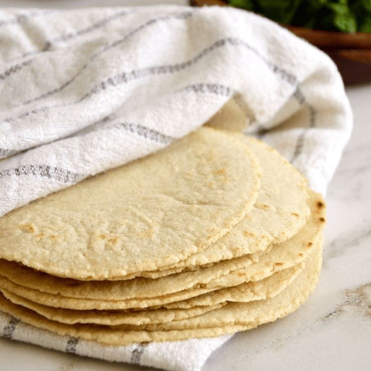 Orden extra de tortilla de maiz