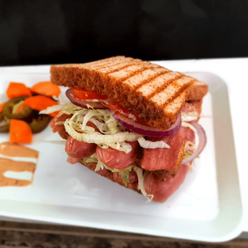 Sandwich de salchicha