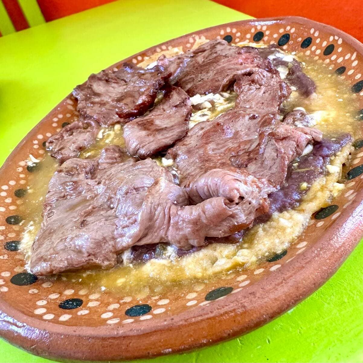 Huarache de Arrachera