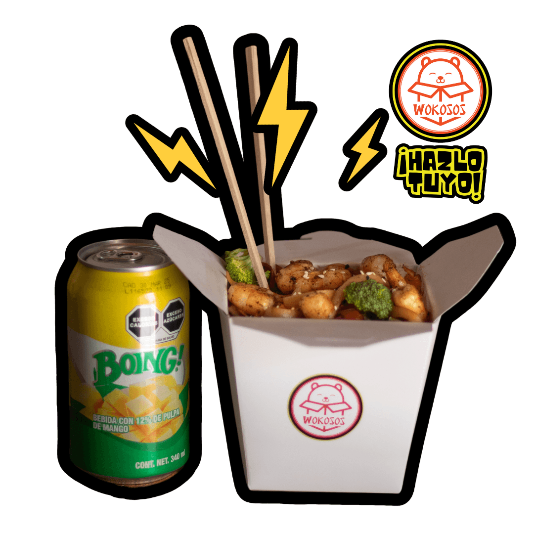 Wok de Camarón 26 Oz + Boing