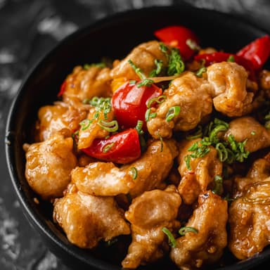 Pollo a la Naranja Picante
