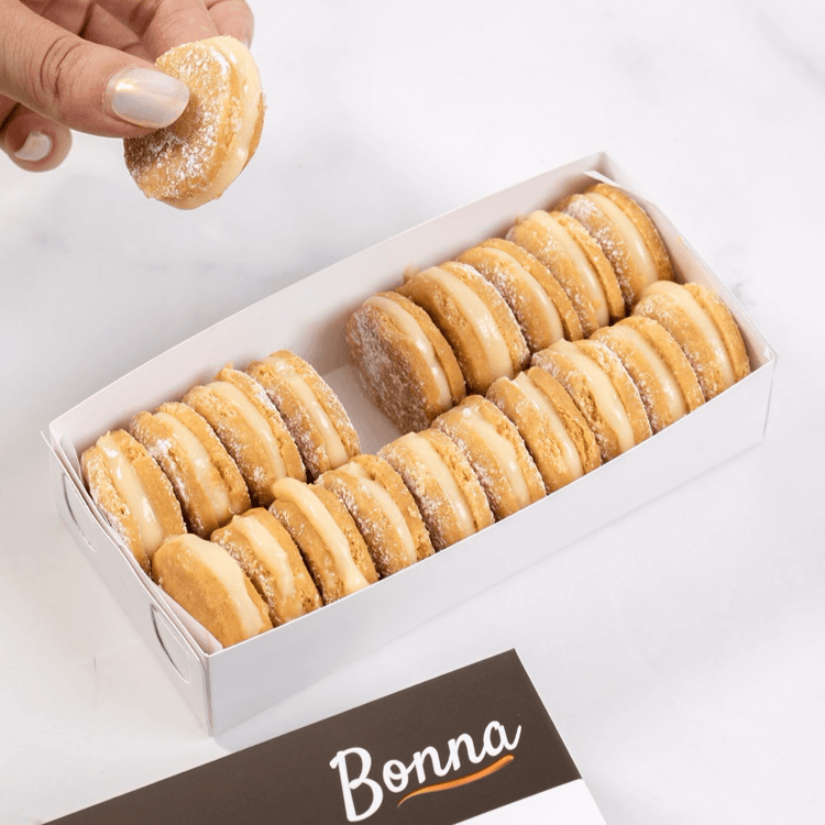 Alfajores Pequeños de Crema Pastelera 20 uds