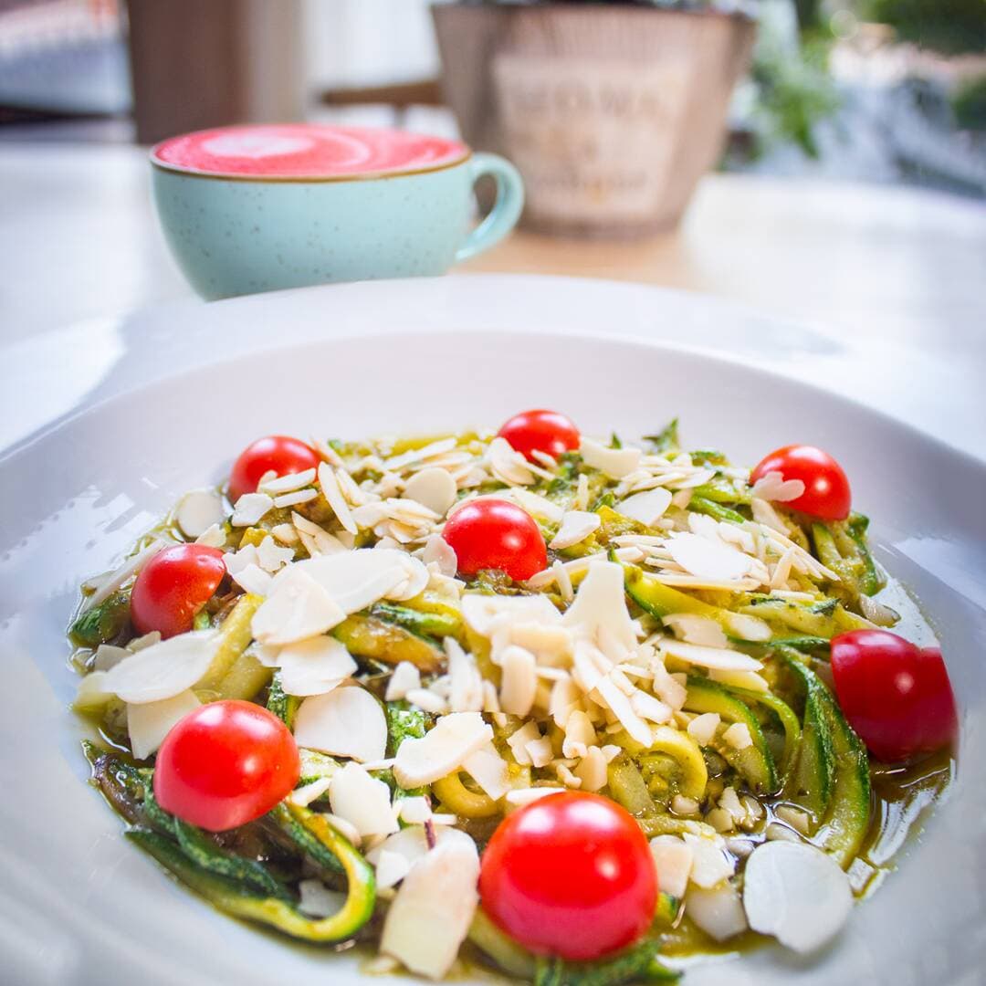 Zuchini al Pesto Vegano