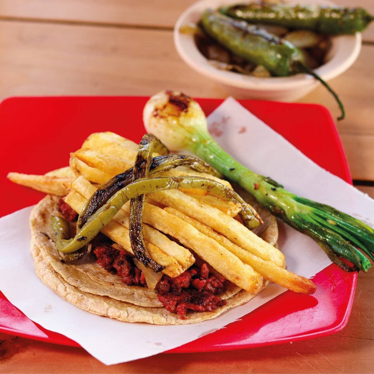 Taco de Cecina Adobada