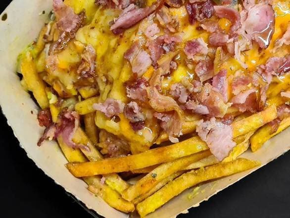 Tocino & maple fries