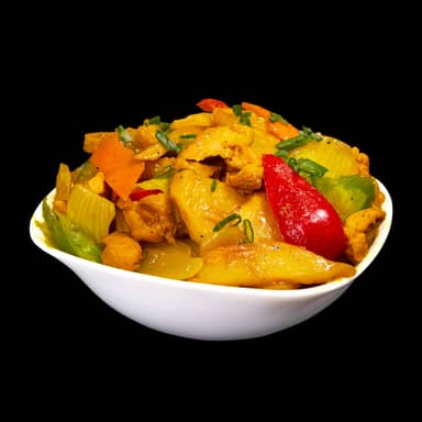 Pollo Con Papas al Curry