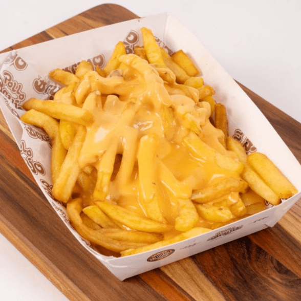 Papa Frita con Queso