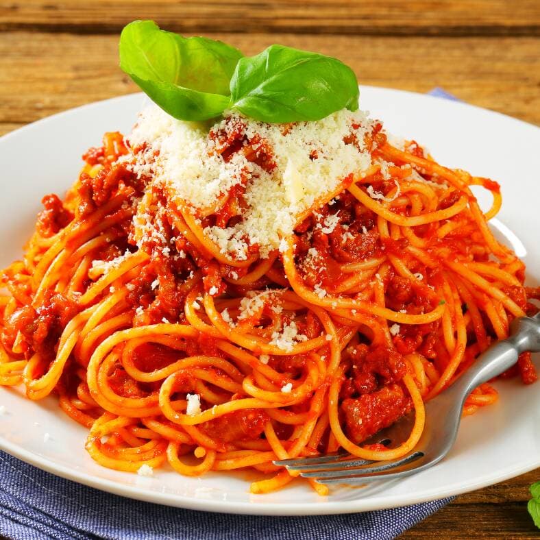 Espagueti Boloñesa