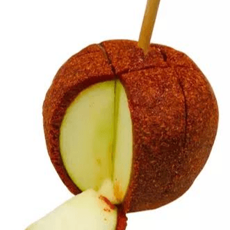 MANZANA CUBIERTA DE CHAMOY