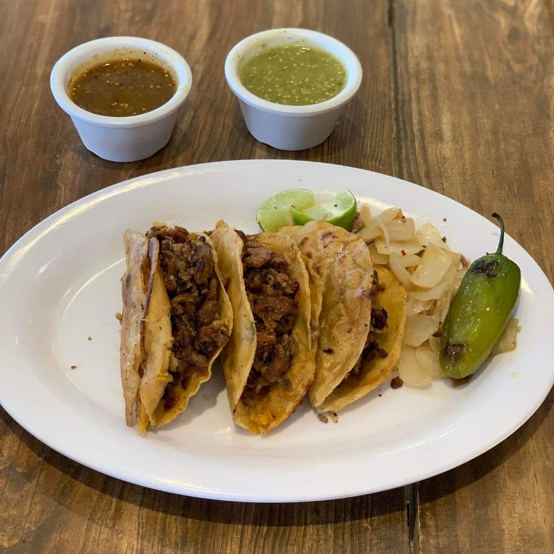 Taco Dorado De Pastor