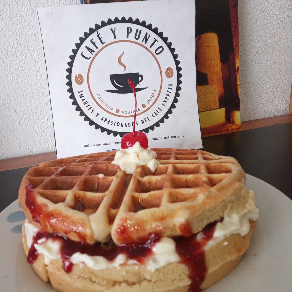 Waffles Kids con Fruta