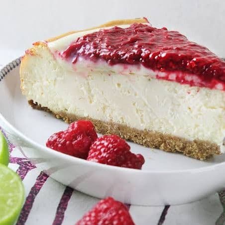 Cheesecake de Frambuesa