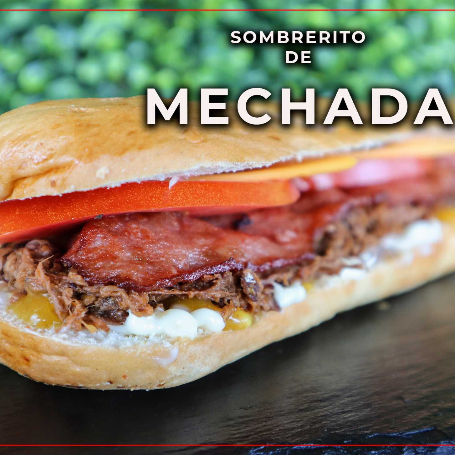 Sándwich Sombrerito Ranchero Carne Mechada