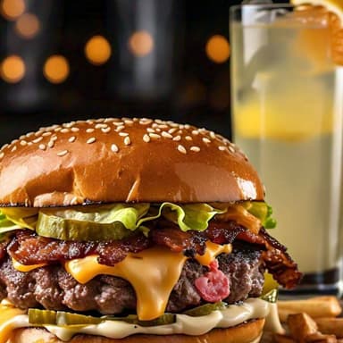 Combo | Hamburguesa de Arrachera + Limonada