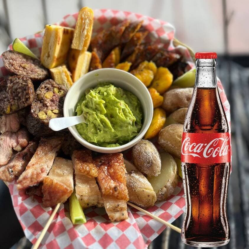 Picada Bondiola de Cerdo 400 G y COCA-COLA DiDi