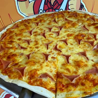 Pizza Jamón y Queso Mediana