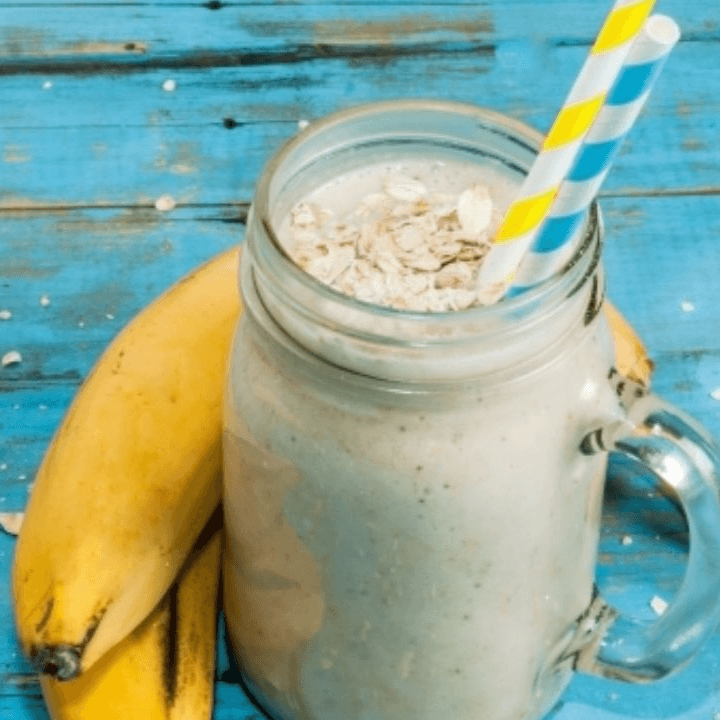 Licuado de Avena con Platano