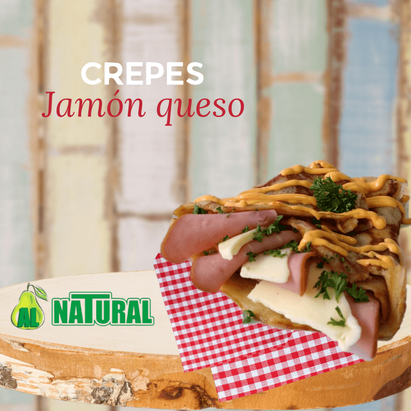 Crepes Jamón Queso