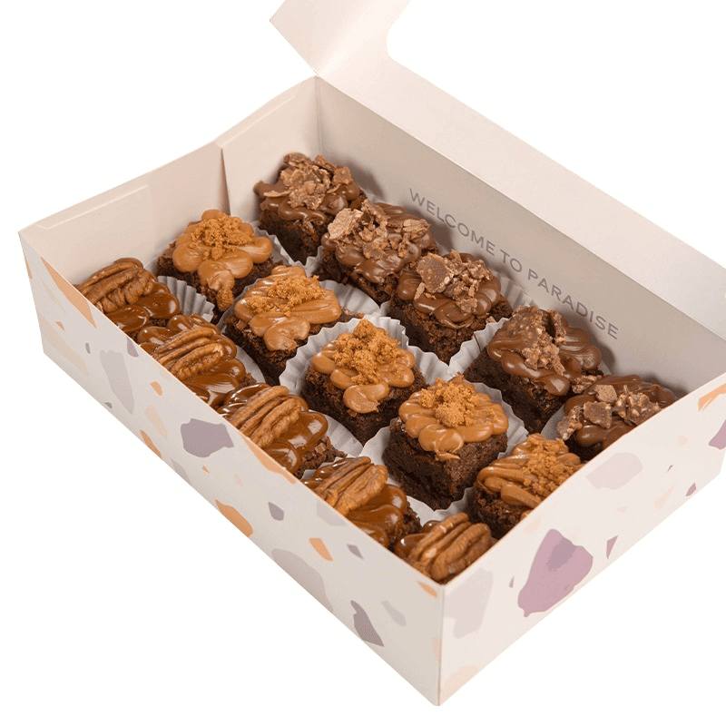 Caja de Brownies MOB Con 15 piezas