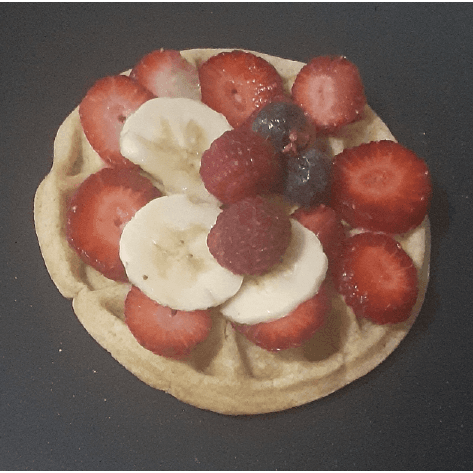 Waffle Chico 3 Ingredientes