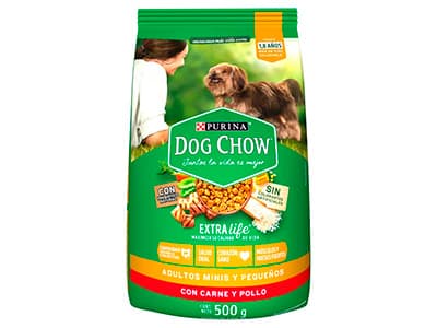 ALIM PERRO DOG CHOW ADUL RAZA PEQ 500 G