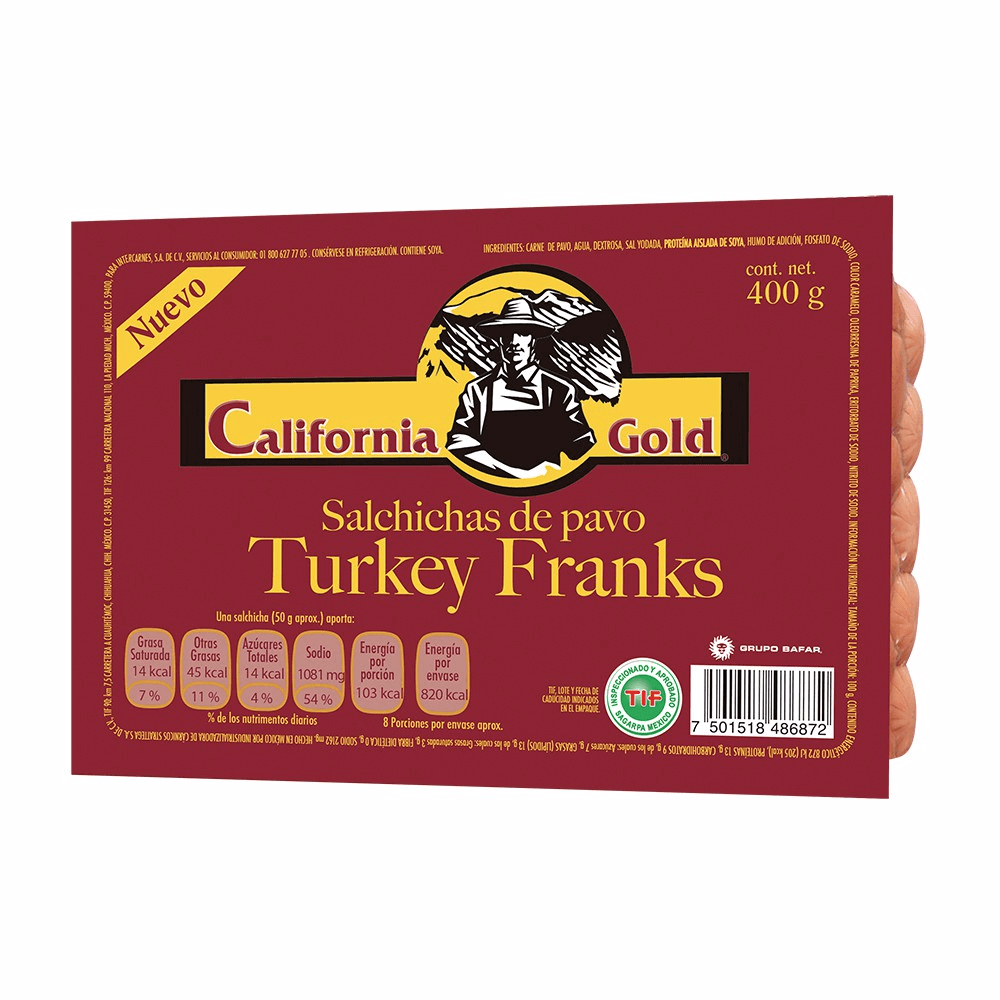 Salchicha California Gold