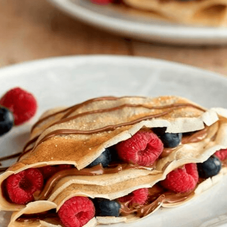 Crepa de Frutos Rojos