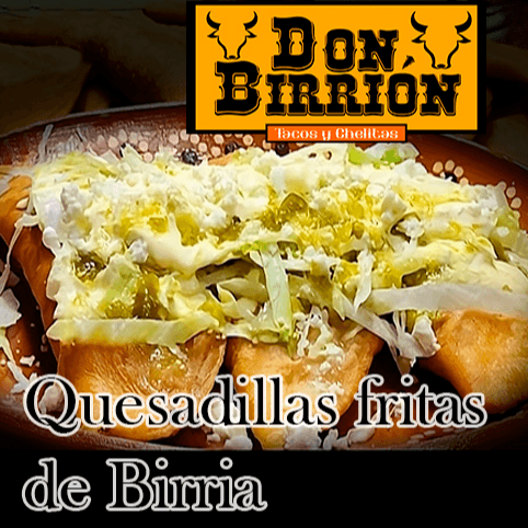 1 Orden de Quesadillas Fritas, Chopero y 1 Agua
