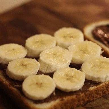 Sandwichito Platano Nutella