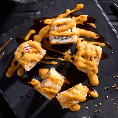 Salmon Tempura Maki