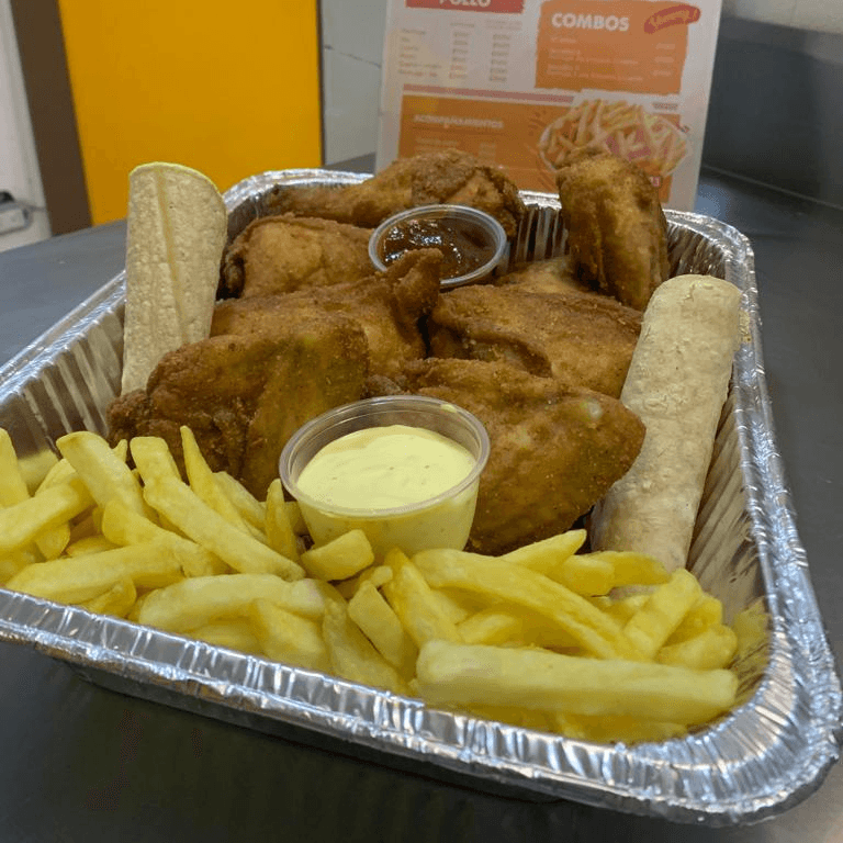 Bendito 8 con Tortillas SIN PAPAS