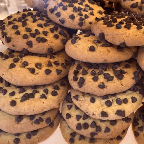 Galleta con chips de chocolate