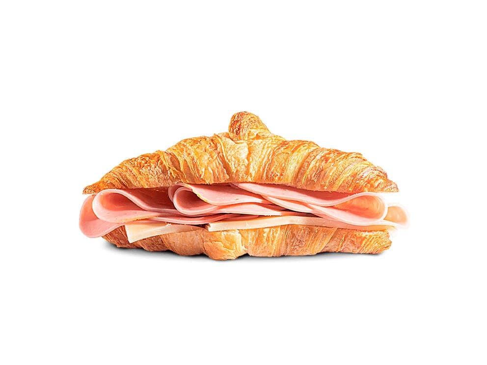 Sandwich Croissant Jamón Inglés & Queso