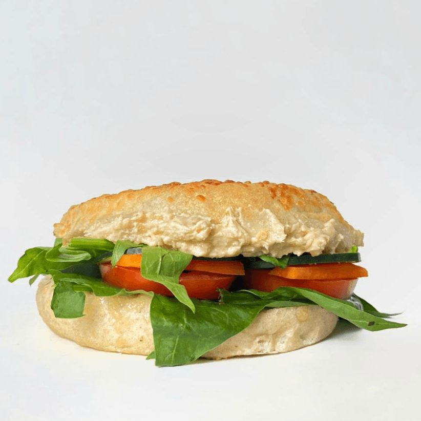 Bagel de Hummus