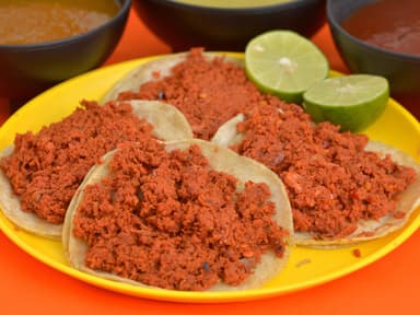 Tacos de Chorizo