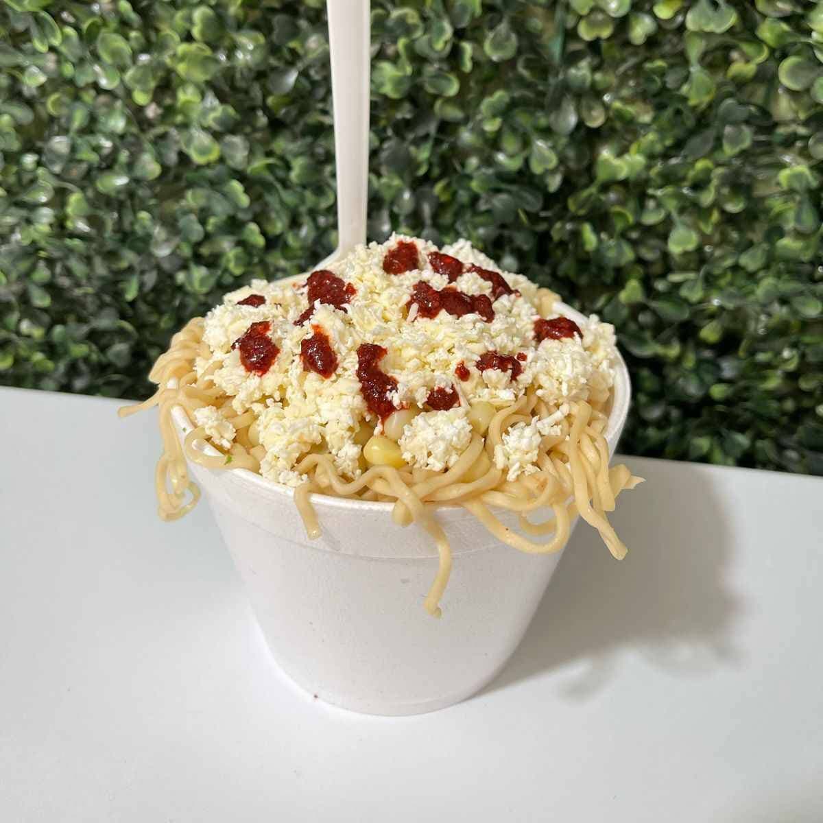 Maruchan preparada
