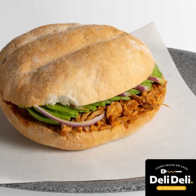 Torta Cochinita Pibil La Deli Deli