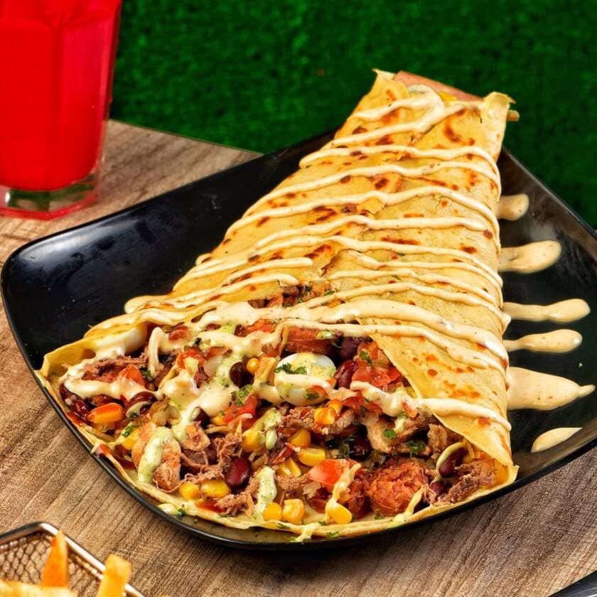 ⭐Crepe Especial De Carnes