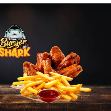 6 Alitas + Papas