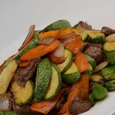 Carne con calabaza
