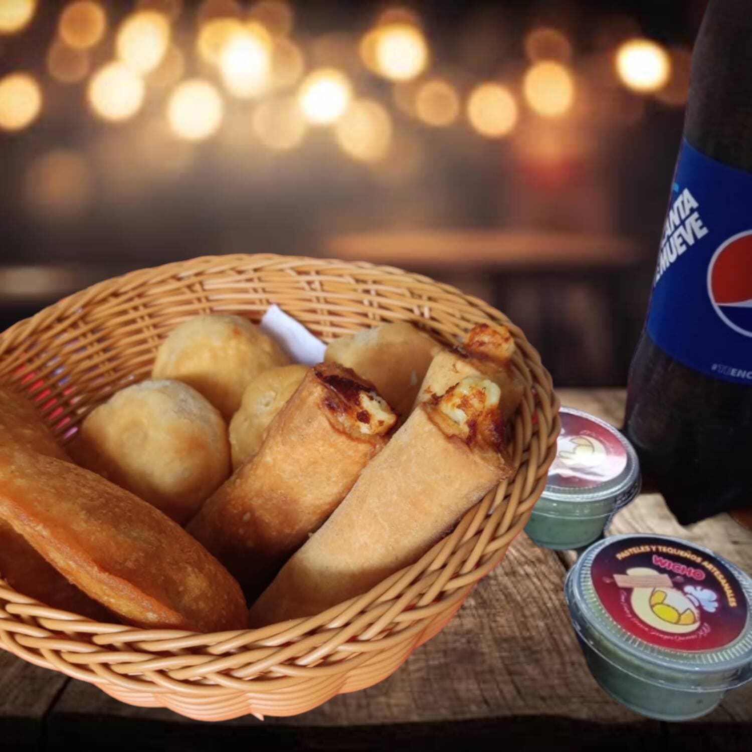 Combo #2 ( 8 Unds. Grandes + 2 Bebidas + Cremas )