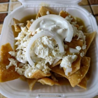 Ricos Chilaquiles Verdes
