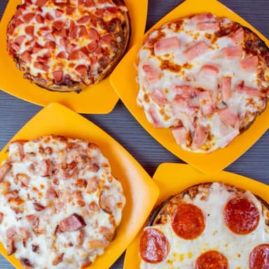Pizza Wafles Coreanos X3
