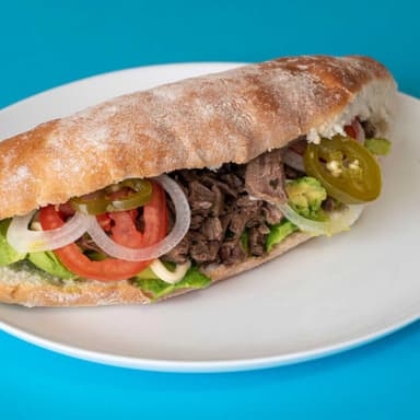 Combo- Lonche de Arrachera+Lonche Cubana