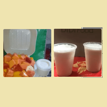 Combo Energética Chica + Licuado de Platano