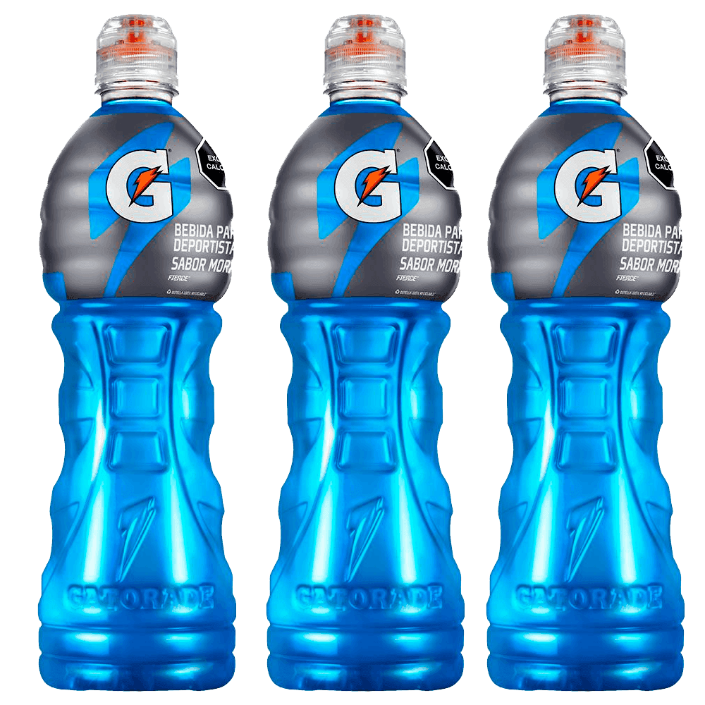 3 Gatorade Fierce Moras 1lt