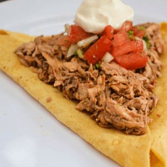 Crepe de Pollo Chipotle