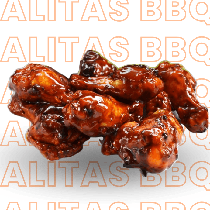 Alitas con Salsa BBQ 6 Uds.