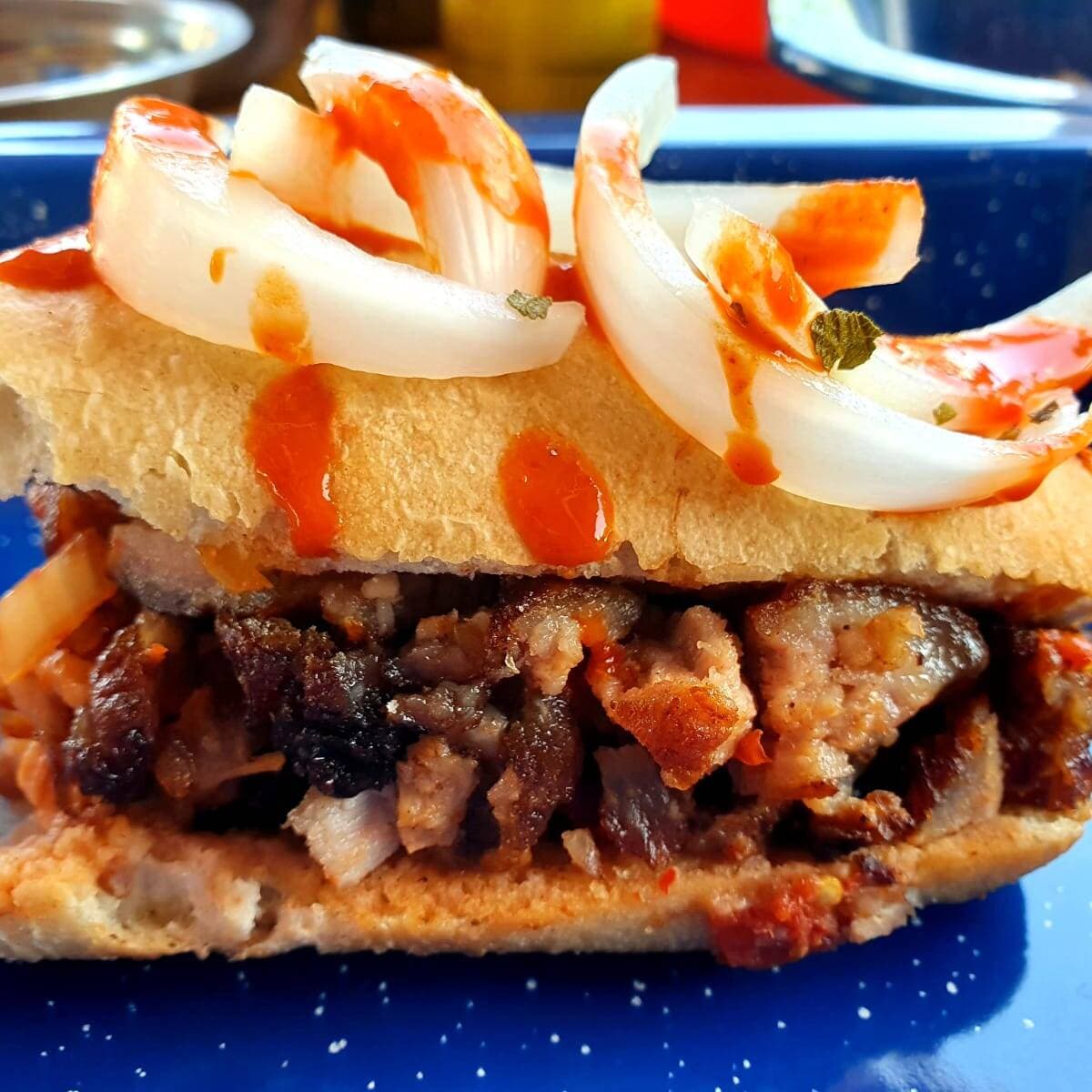 Torta Ahogada Mini Lengua/Costilla/Buche/Tripa