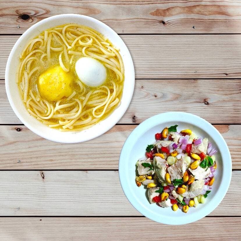 Caldo de Gallina Acevichado